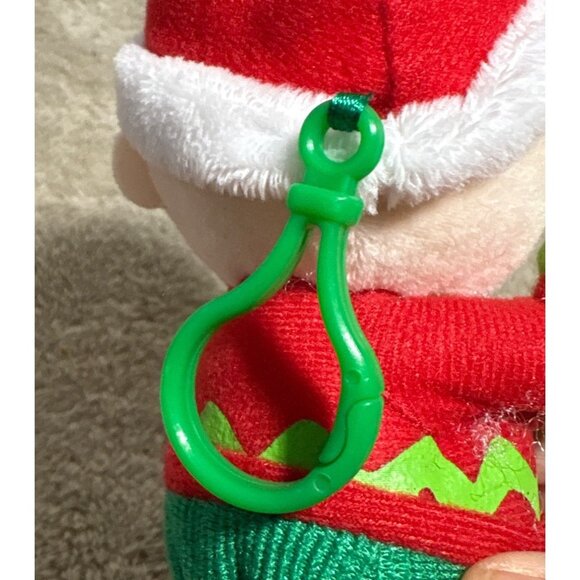 Peanuts Plush Clip On Keychain Charlie Brown Snoopy Linus Woodstock Christmas Gi - Picture 4 of 16